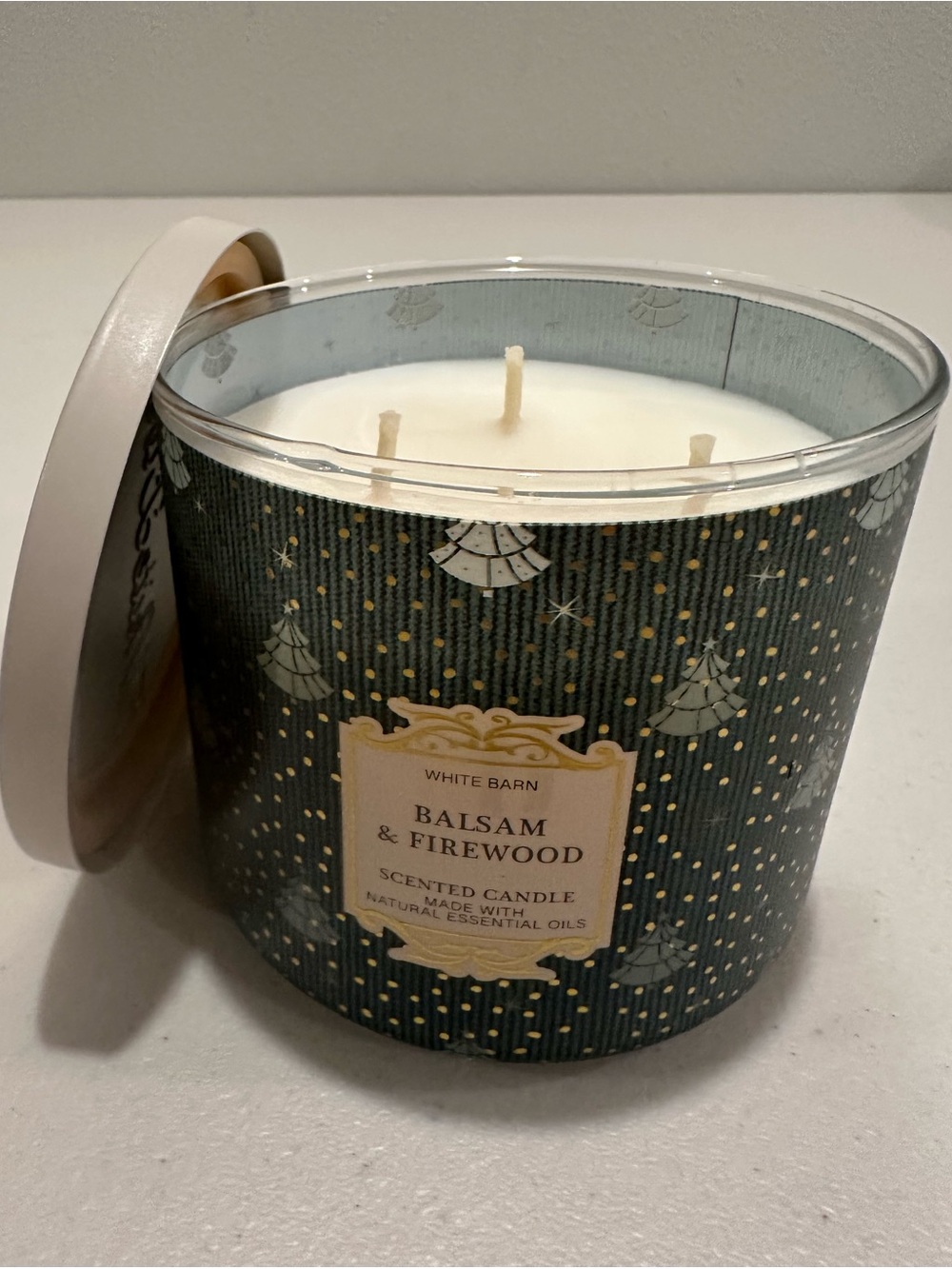 Bath & Body Works: 14.5 Oz 3-Wick Candle: Balsam & Firewood